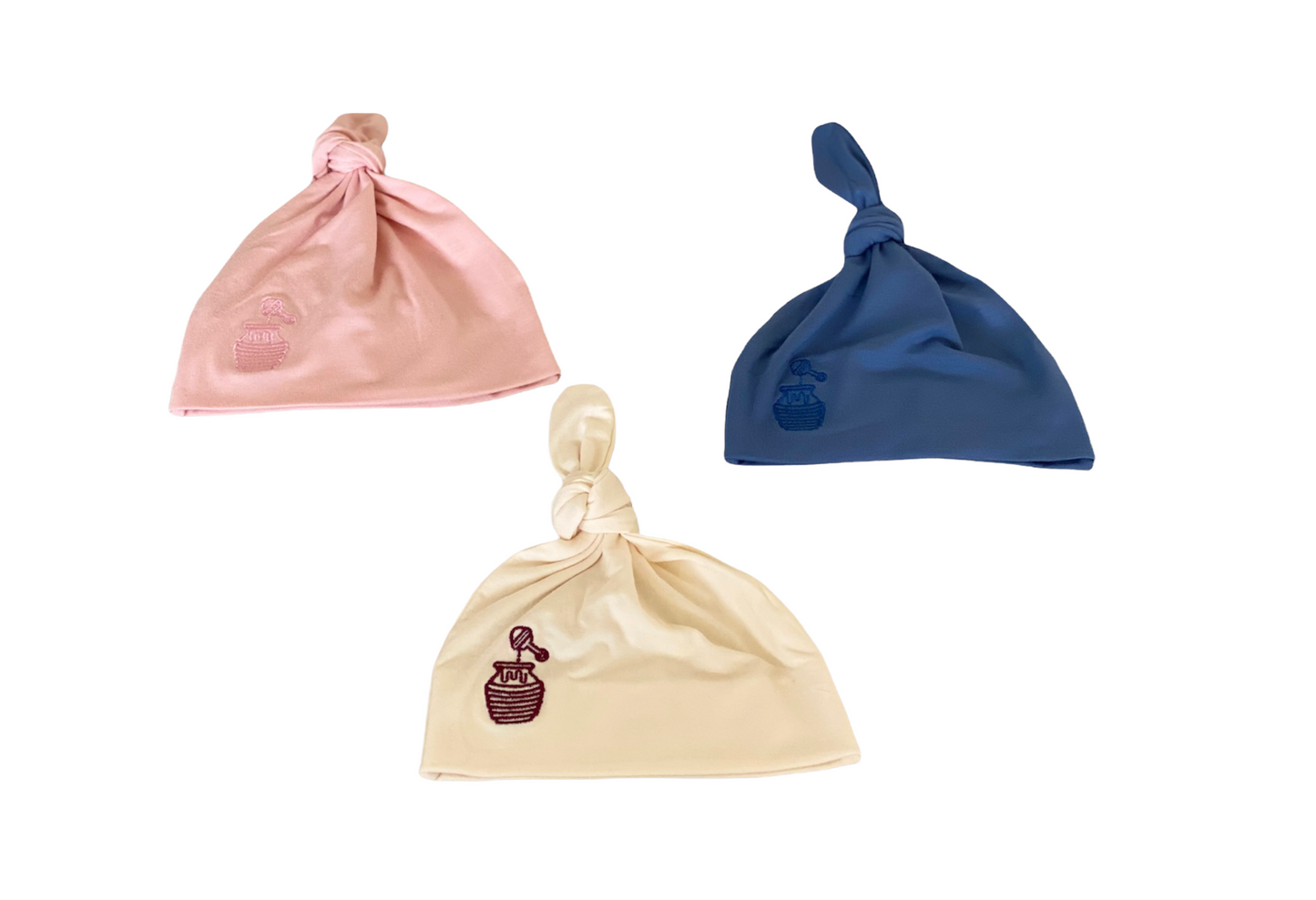 Yale Blue Knotted hat